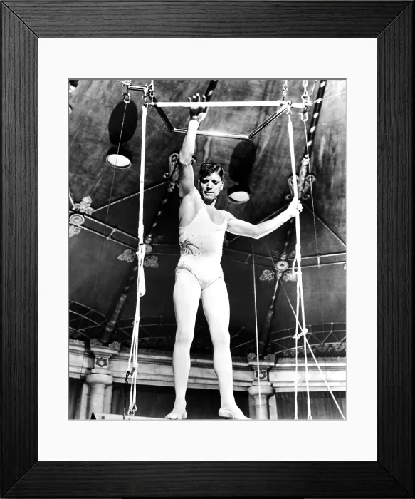 Framed Print : TRAPEZE, Burt Lancaster, 1956