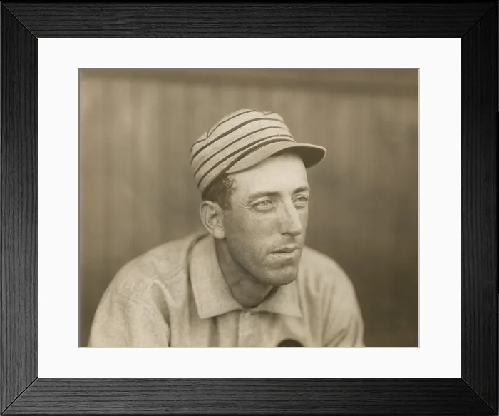 Framed Print : Eddie Plank, pitcher for the Philadelphia Athletics, in 1911 photo by Paul Thompson