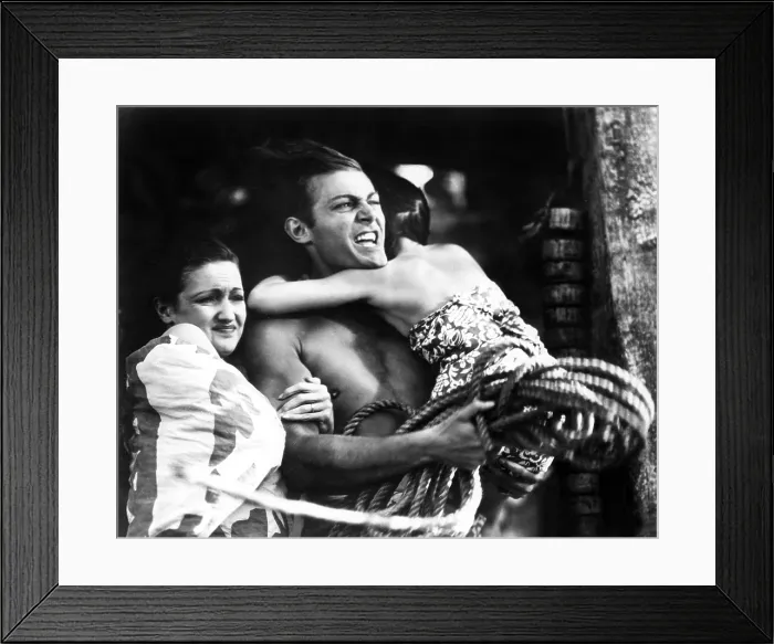 Framed Print : THE HURRICANE, Dorothy Lamour, Jon Hall, 1937 Framed Print : THE HURRICANE, Dorothy Lamour, Jon Hall, 1937