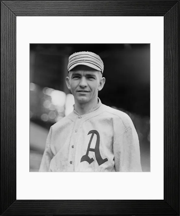 Framed Print : Bob Shawkey, pitched for the Philadelphia Athletics from 1913-1915 (BSLOC_2018_3_164)