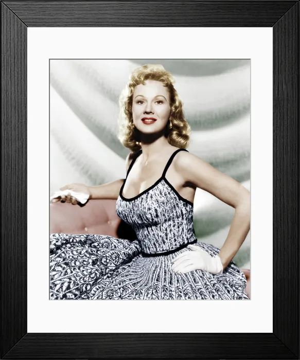 Framed Print : Virginia Mayo, 1957 Framed Print : Virginia Mayo, 1957