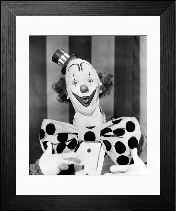 Framed Print : THE GREATEST SHOW ON EARTH, James Stewart, 1952