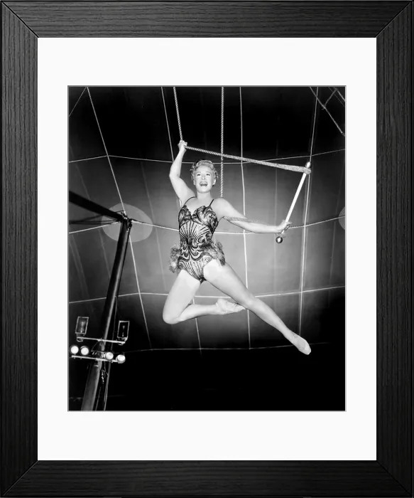 Framed Print : THE GREATEST SHOW ON EARTH, Betty Hutton, 1952 Framed Print : THE GREATEST SHOW ON EARTH, Betty Hutton, 1952