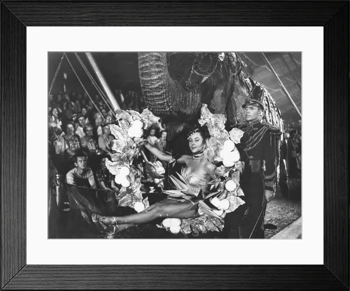 Framed Print : THE GREATEST SHOW ON EARTH, Gloria Grahame, Lyle Bettger, 1952