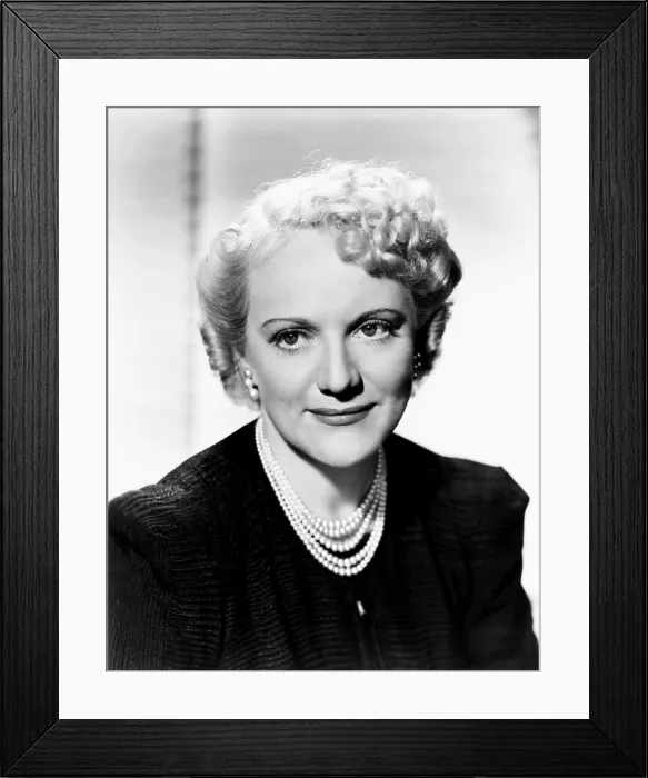 Framed Print : GOING PLACES, Minna Gombell, 1938 Framed Print : GOING PLACES, Minna Gombell, 1938