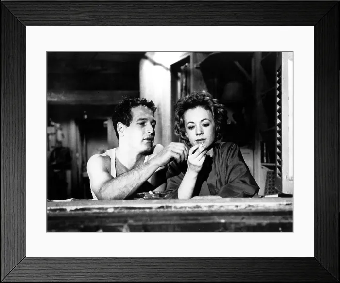 Framed Print : THE HUSTLER, Paul Newman, Piper Laurie, 1961, TM and Copyright (c)20th Century Fox Film Corp. All rights reserved Framed Print : THE HUSTLER, Paul Newman, Piper Laurie, 1961, TM and Copyright (c)20th Century Fox Film Corp. All rights reserved