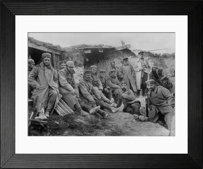 Framed Print : German soldiers at Berry-Au-Bac, France, during World War I. Sept. 1914. (BSLOC_2013_5_43) Framed Print : German soldiers at Berry-Au-Bac, France, during World War I. Sept. 1914. (BSLOC_2013_5_43)