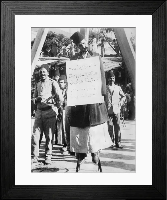Framed Print : Hanging in Adana, Turkey in 1924. The victim is unidentified. Adana was the site of an anti-Armenian pogrom in April 1909. (BSLOC_2013_5_33) Framed Print : Hanging in Adana, Turkey in 1924. The victim is unidentified. Adana was the site of an anti-Armenian pogrom in April 1909. (BSLOC_2013_5_33)