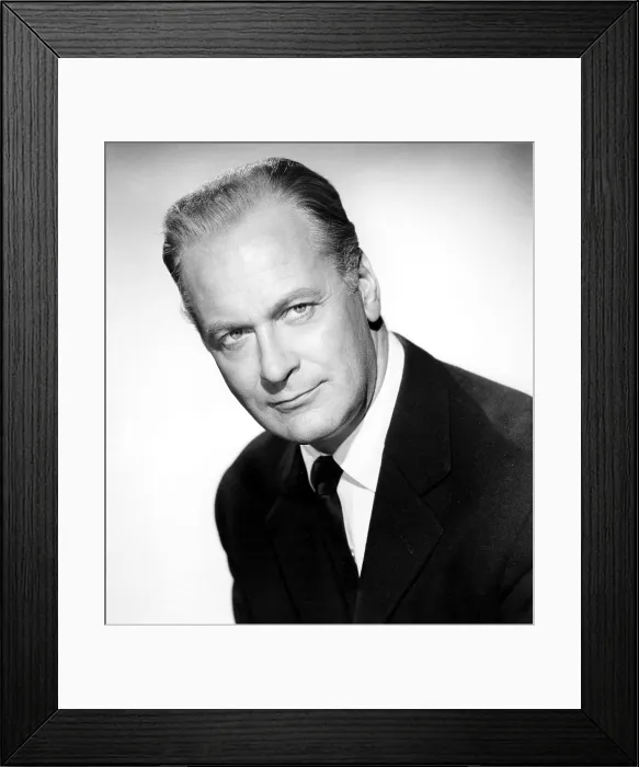Framed Print : I AIM AT THE STARS, Curd Jurgens, 1959 Framed Print : I AIM AT THE STARS, Curd Jurgens, 1959