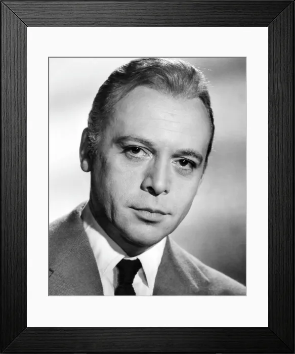 Framed Print : I AIM AT THE STARS, Herbert Lom, 1960 Framed Print : I AIM AT THE STARS, Herbert Lom, 1960