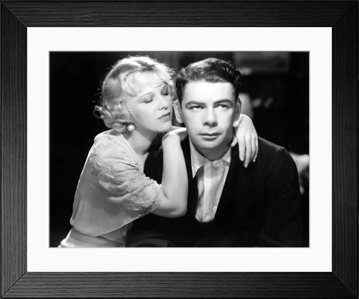Framed Print : I AM A FUGITIVE FROM A CHAIN GANG, Glenda Farrell, Paul Muni, 1932