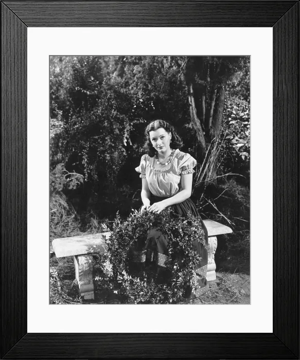 Framed Print : ISLE OF THE DEAD, Ellen Drew, 1945 Framed Print : ISLE OF THE DEAD, Ellen Drew, 1945