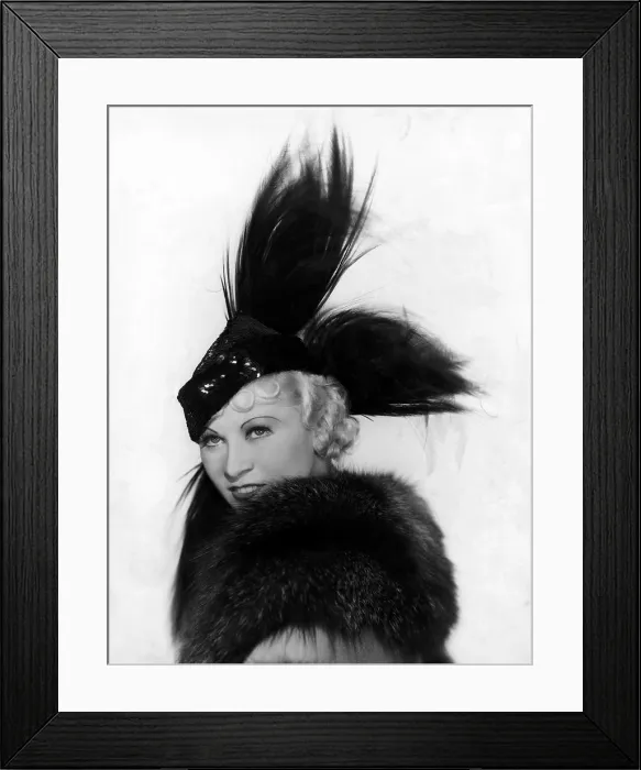 Framed Print : GOIN TO TOWN, Mae West, 1935