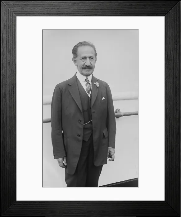 Framed Print : Samuel Untermeyer was a prominent corporate lawyer from 1880-1940 Framed Print : Samuel Untermeyer was a prominent corporate lawyer from 1880-1940