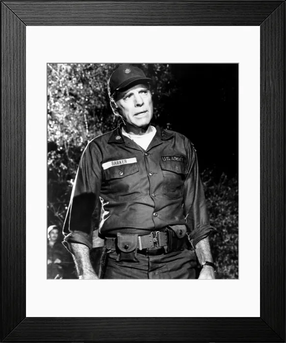 Framed Print : GO TELL THE SPARTANS, Burt Lancaster, 1978, Avco Embassy / courtesy Everett Collection