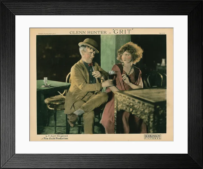 Framed Print : GRIT, lobbycard, right: Clara Bow, 1924