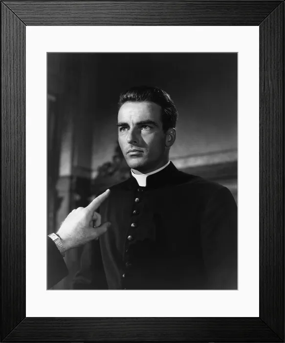 Framed Print : I CONFESS, Montgomery Clift, 1953 Framed Print : I CONFESS, Montgomery Clift, 1953