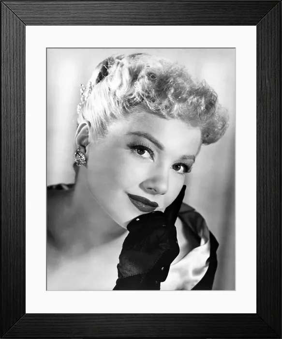 Framed Print : I CONFESS, Anne Baxter, 1953