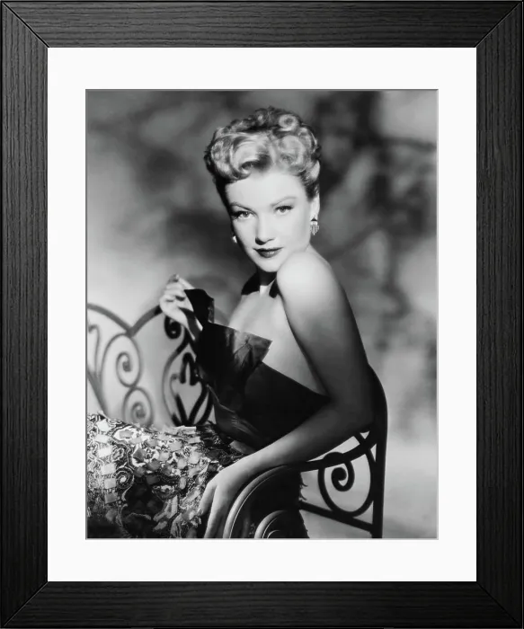 Framed Print : I CONFESS, Anne Baxter, 1953