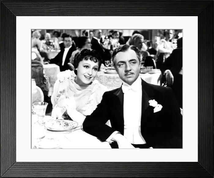 Framed Print : THE GREAT ZIEGFELD, form left: Luise Rainer, William Powell, 1936 Framed Print : THE GREAT ZIEGFELD, form left: Luise Rainer, William Powell, 1936