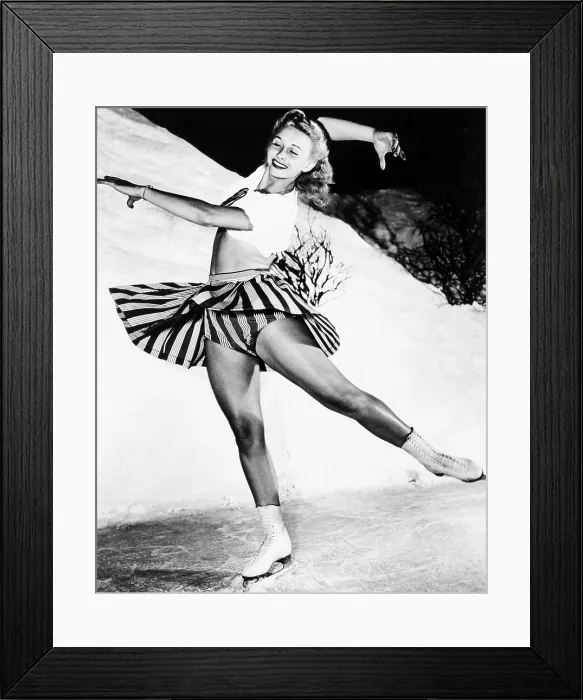 Framed Print : ICE-CAPADES, (aka MUSIC IN THE MOONLIGHT), Vera Ralston, (aka Vera Hruba Ralston), 1941