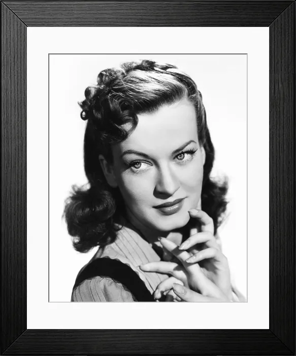 Framed Print : ICELAND, Osa Massen, 1942, TM & Copyright 20th Century Fox Film Corp. / courtesy Everett Collection Framed Print : ICELAND, Osa Massen, 1942, TM & Copyright 20th Century Fox Film Corp. / courtesy Everett Collection