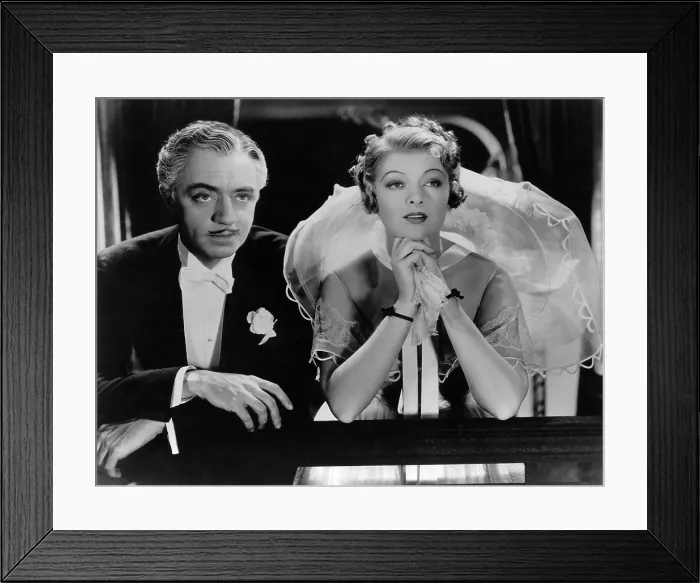 Framed Print : THE GREAT ZIEGFELD, William Powell, Myrna Loy, 1936