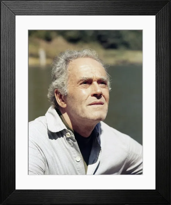 Framed Print : SOMETIMES A GREAT NOTION, Henry Fonda, 1971 Framed Print : SOMETIMES A GREAT NOTION, Henry Fonda, 1971