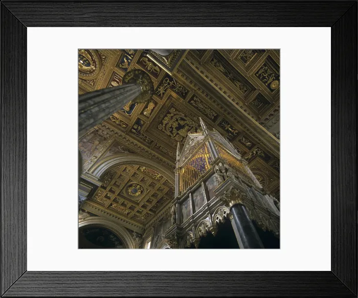 Framed Print : Basilica of Saint Giovanni in Laterano a Roma, by Francesco Castelli detto Borromini, Domenico Fontana, Alessandro Galilei, 1580 - 1599, 16th Century, architecture - Italy, Lazio Framed Print : Basilica of Saint Giovanni in Laterano a Roma, by Francesco Castelli detto Borromini, Domenico Fontana, Alessandro Galilei, 1580 - 1599, 16th Century, architecture - Italy, Lazio