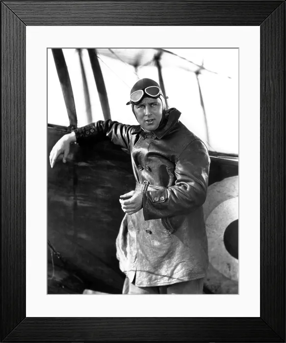 Framed Print : HELL'S ANGELS, Ben Lyon, 1930