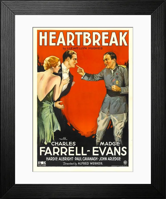 Framed Print : HEARTBREAK, from left: Madge Evans, Charles Farrell, 1931, TM and Copyright 20th Century Fox Film Corp. All rights reserved. / courtesy Everett Collection