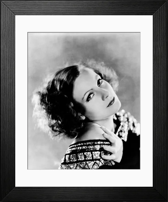 Framed Print : INSPIRATION, Greta Garbo, portrait by Clarence Sinclair Bull, 1931