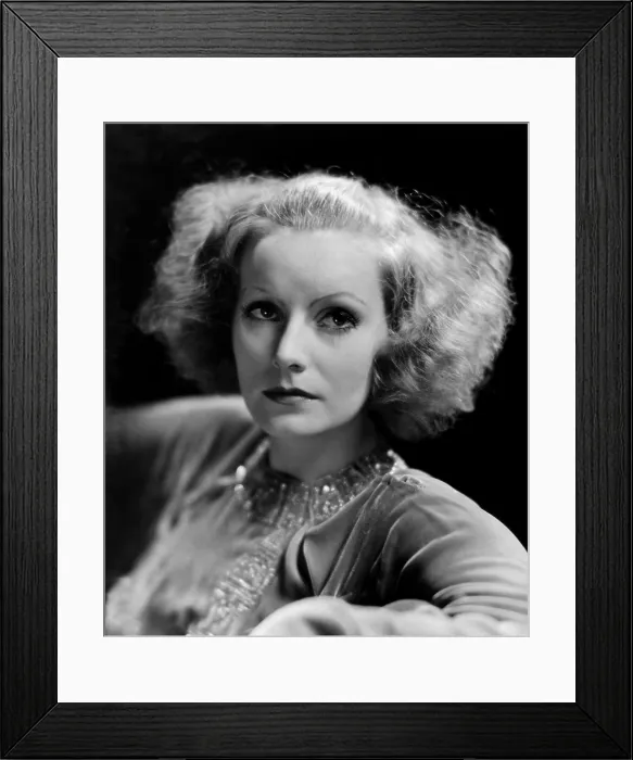 Framed Print : INSPIRATION, Greta Garbo, portrait by Clarence Sinclair Bull, 1931