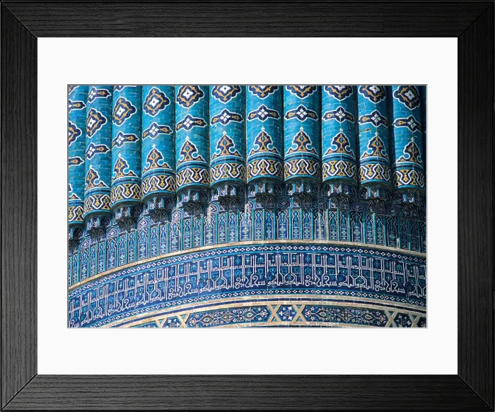 Framed Print : Mosque of Bibi Khanum northern ivan dome, by Unknown Artist, 1399 - 1405, 14th Century - 15th century, - Uzbekistan, Regione di Samarcanda, Samarkand, Samarkand Framed Print : Mosque of Bibi Khanum northern ivan dome, by Unknown Artist, 1399 - 1405, 14th Century - 15th century, - Uzbekistan, Regione di Samarcanda, Samarkand, Samarkand