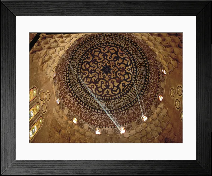 Framed Print : Khanaqah (Sufi monastery) of Sultan Barquq, by Unknown Artist, 1410, 15th Century, - Egypt, El Cairo, Cairo, Cairo, Khanaqah (Sufi monastery)