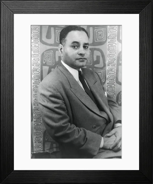 Framed Print : Ralph Bunche received the 1950 Nobel Peace Prize for the 1949 Armistice ending Arab-Israeli War Framed Print : Ralph Bunche received the 1950 Nobel Peace Prize for the 1949 Armistice ending Arab-Israeli War