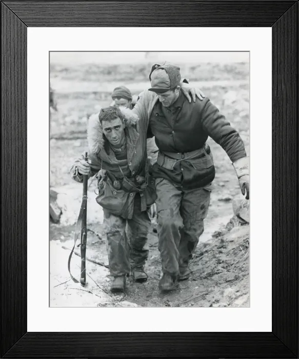 Framed Print : Cease Fire negotiations at Panmunjom, Korea, between North Korean and United Nations forces Framed Print : Cease Fire negotiations at Panmunjom, Korea, between North Korean and United Nations forces