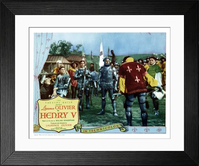 Framed Print : HENRY V, Laurence Olivier, 1944