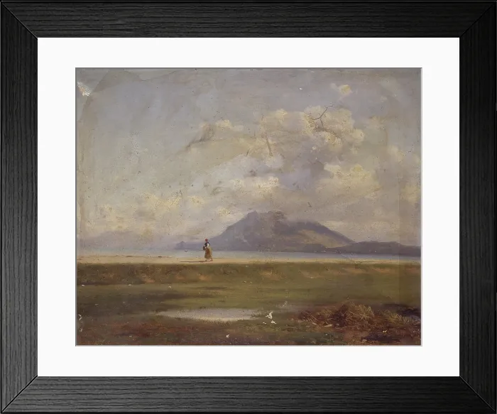 Framed Print : Directly around Cernobbio, by Constantine Prinetti, 1853, 19th century, oil on canvas. - Italy, Lombardy, Milan, Brera Academy of Fine Arts. Whole artwork view Framed Print : Directly around Cernobbio, by Constantine Prinetti, 1853, 19th century, oil on canvas. - Italy, Lombardy, Milan, Brera Academy of Fine Arts. Whole artwork view
