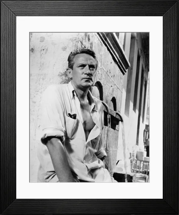 Framed Print : IN THE COOL OF THE DAY, Peter Finch, 1963 Framed Print : IN THE COOL OF THE DAY, Peter Finch, 1963
