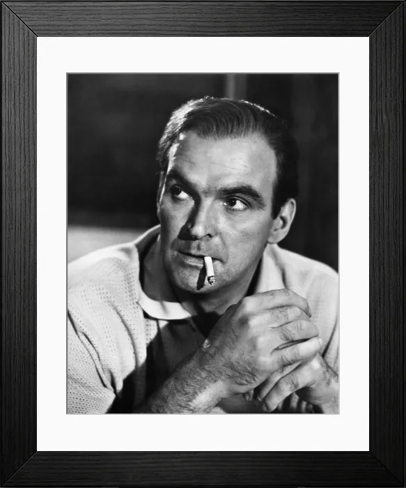 Framed Print : IN THE FRENCH STYLE, Stanley Baker, 1963 Framed Print : IN THE FRENCH STYLE, Stanley Baker, 1963