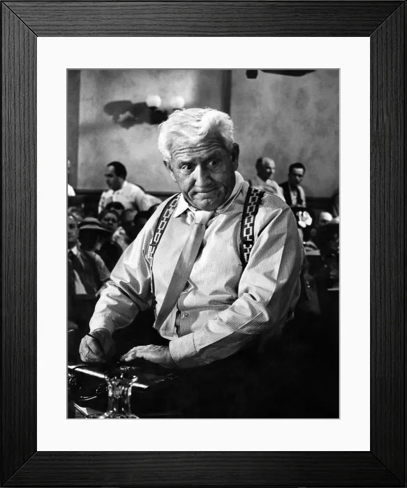 Framed Print : INHERIT THE WIND, Spencer Tracy, 1960