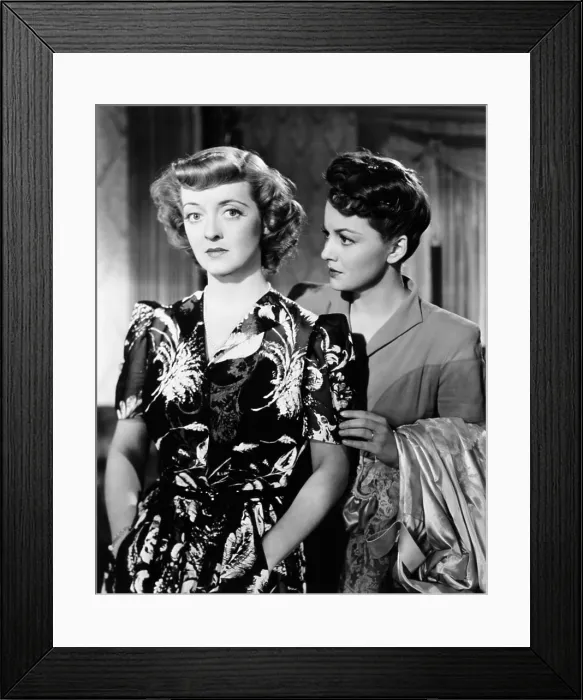 Framed Print : IN THIS OUR LIFE, from left, Bette Davis, Olivia de Havilland, 1942 Framed Print : IN THIS OUR LIFE, from left, Bette Davis, Olivia de Havilland, 1942
