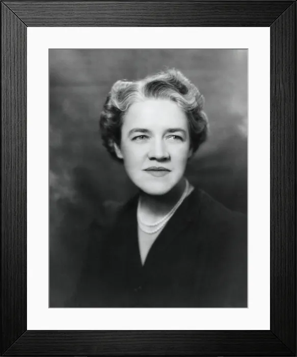 Framed Print : Margaret Chase Smith, U.S. House of Representatives from Maine's 2nd district, 1943 Framed Print : Margaret Chase Smith, U.S. House of Representatives from Maine's 2nd district, 1943