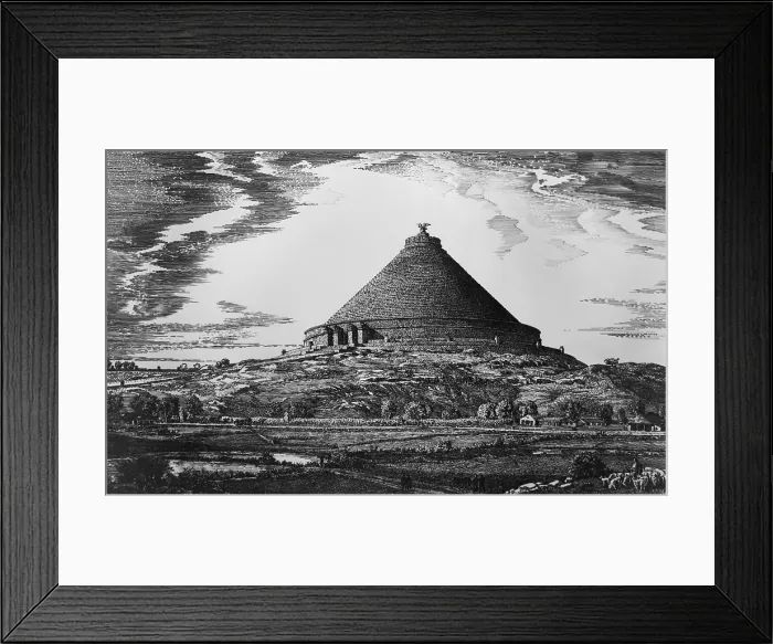 Framed Print : Drawing by German architect Wilhelm Kreis of a proposed future World War 2 memorial. It was to be built in Nazi conquered Soviet Union (Russia). Ca. 1941-44. (BSLOC_2014_8_49) Framed Print : Drawing by German architect Wilhelm Kreis of a proposed future World War 2 memorial. It was to be built in Nazi conquered Soviet Union (Russia). Ca. 1941-44. (BSLOC_2014_8_49)