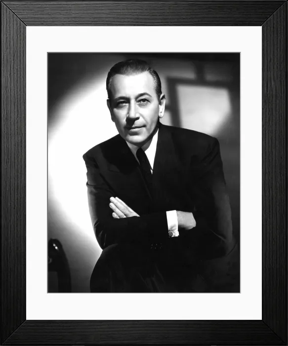 Framed Print : INTRIGUE, George Raft, 1947