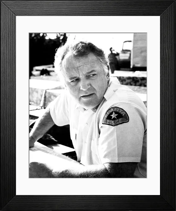 Framed Print : IN THE HEAT OF THE NIGHT, Rod Steiger, 1967