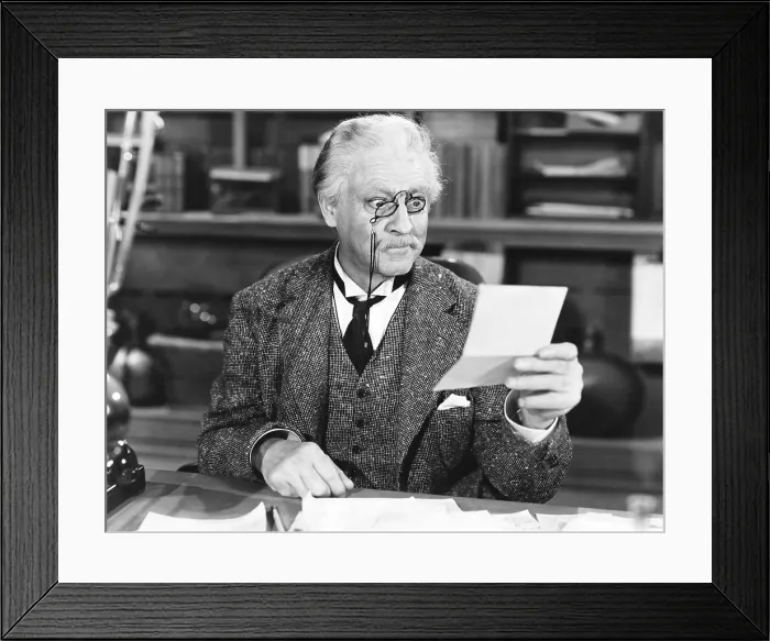 Framed Print : THE INVISIBLE WOMAN, John Barrymore, 1940