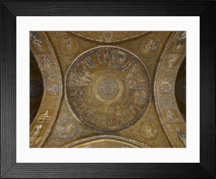 Framed Print : St Marks Basilica, Venice, by Unknown Artist, 10th Century, - Italy, Veneto, Venice, San Marco Basilica. Overall view. Josephs third dome Framed Print : St Marks Basilica, Venice, by Unknown Artist, 10th Century, - Italy, Veneto, Venice, San Marco Basilica. Overall view. Josephs third dome