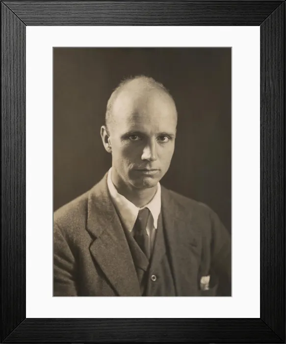 Framed Print : Rockwell Kent, American painter, illustrator and printmaker, c. 1920 Framed Print : Rockwell Kent, American painter, illustrator and printmaker, c. 1920